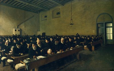 アンジェロ・モルベッリ（1853-1919）の「最後の日」、油彩・キャンバス 作： Angelo Morbelli