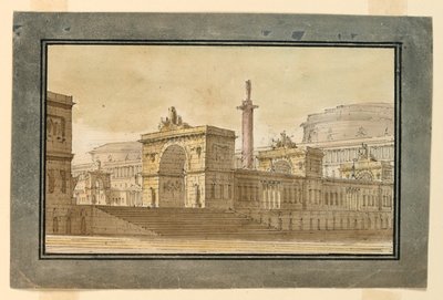 宮殿建築群 舞台美術 作： Angelo Toselli