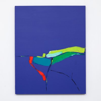 End of the Land, 2012, アクリル、ボード 作： Angie Kenber