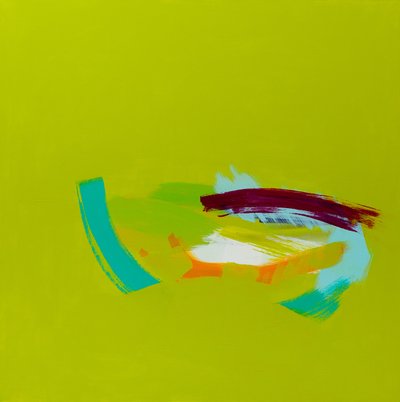 Harbour: St. Ives, 2013, アクリル・キャンバス 作： Angie Kenber