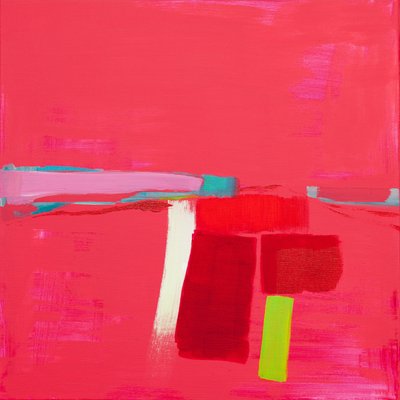 ピンクの風景, 2014 作： Angie Kenber
