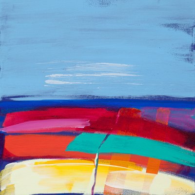 冬の太陽、2015年 作： Angie Kenber