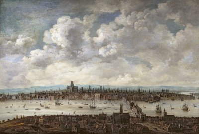 サザークからのロンドンの眺め 作： Anglo Dutch School