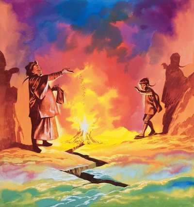 アラジンとふしぎなランプ 作： Angus McBride