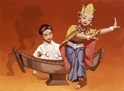 シャムの子供たち 作： Angus McBride