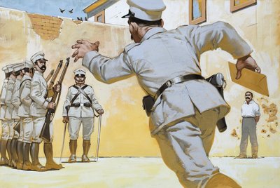 射撃部隊 作： Angus McBride