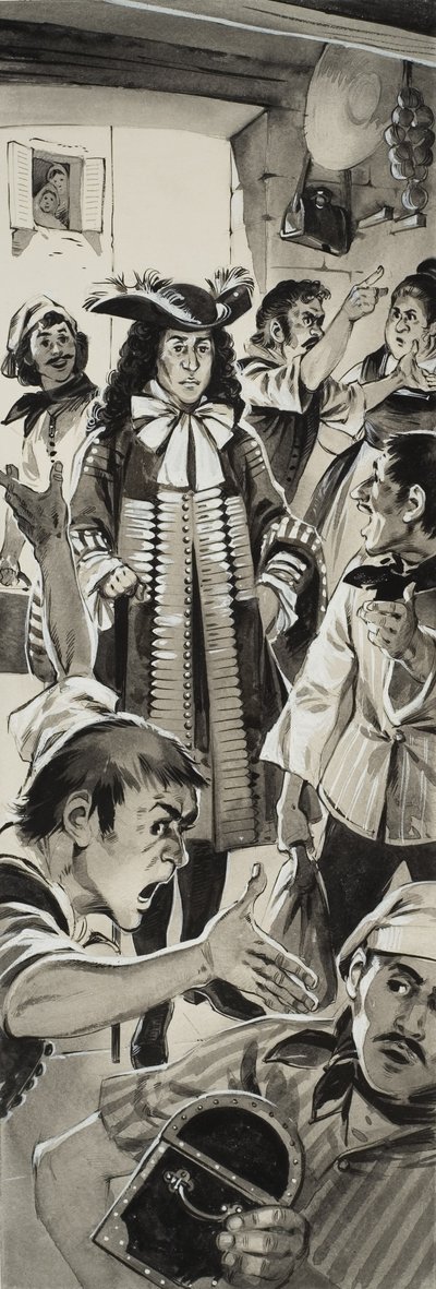 グランド・ツアー（紙にグワッシュ） 作： Angus McBride