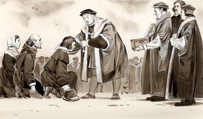 王の悪を治すヘンリー8世 作： Angus McBride