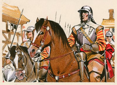 ラウンドヘッド兵 作： Angus McBride