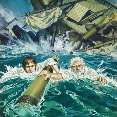 難破船エクリプス号 作： Angus McBride
