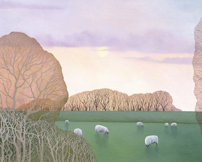 2008年12月の夕暮れ 作： Anna Phillips