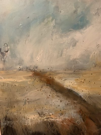 穏やかな抽象風景 作： Anna-Karin Bergius