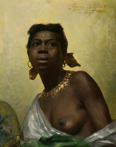 黒人女性 作： Anna Bilinska