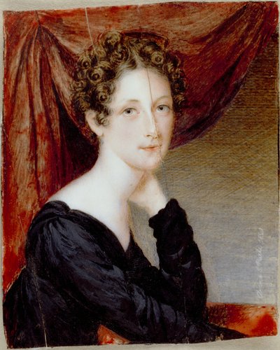 ロサルバアパート、1820年（象牙のトイレ） 作： Anna Claypoole Peale