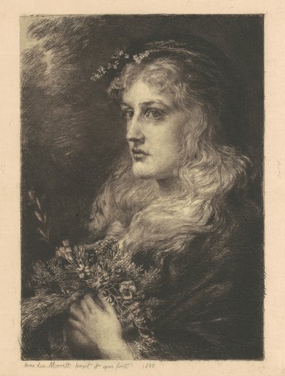 オフィーリア 作： Anna Lea Merritt