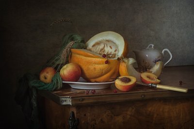 素朴な秋の静物画 作： Anna Petina