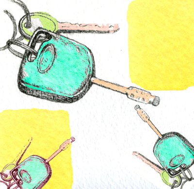 車のキー 作： Anna Platts