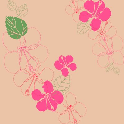 ハイビスカス 作： Anna Platts