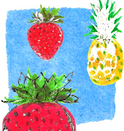 夏の果物 作： Anna Platts