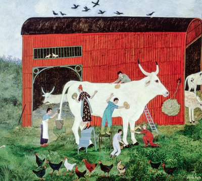 アーリースタート、2007年（アクリル） 作： Anna Pugh