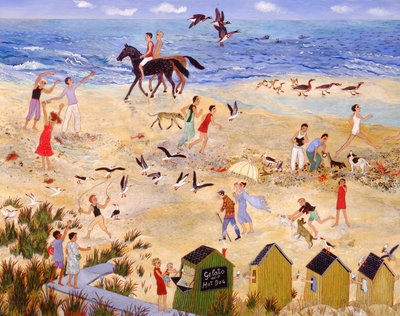 干潮、2010年（アクリル） 作： Anna Pugh