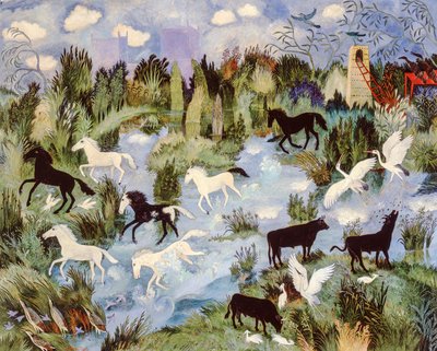 マーシュ、2003年（アクリル） 作： Anna Pugh