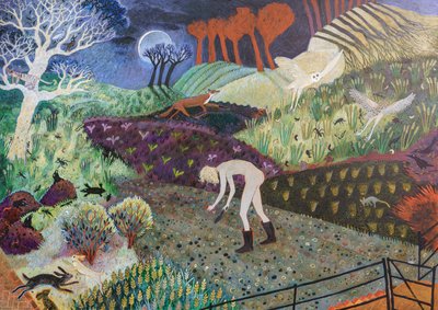 パーフェクト・フォー・プランティング、2019年（アクリル画） 作： Anna Pugh
