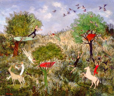 習うより慣れろ、2010年（アクリル画） 作： Anna Pugh