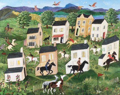 セブンス・ヘヴン、2013年（アクリル画） 作： Anna Pugh