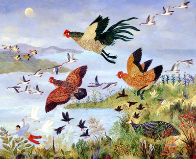 コール・オブ・ザ・ワイルド』2008年（アクリル製） 作： Anna Pugh