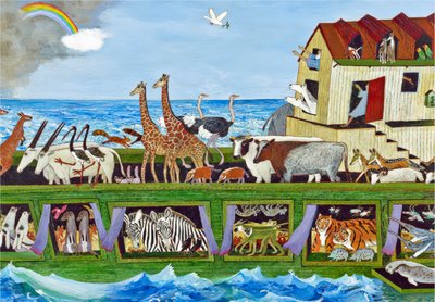 小枝、ついに小枝、2012年（アクリル画） 作： 