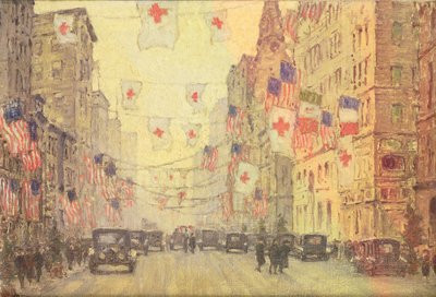 Fifth Avenue välirauhan talvella 作： Anna Richards Brewster
