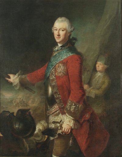 ミハエルカジミエシュオギンスキー1731-1799の肖像、リトアニアのグランドヘットマン、c。 1755 作： Anna Rosina Lisiewska