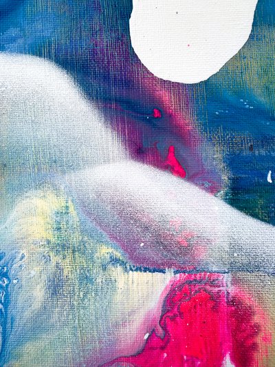 ダイナミックな流体と抽象的な色彩 作： 