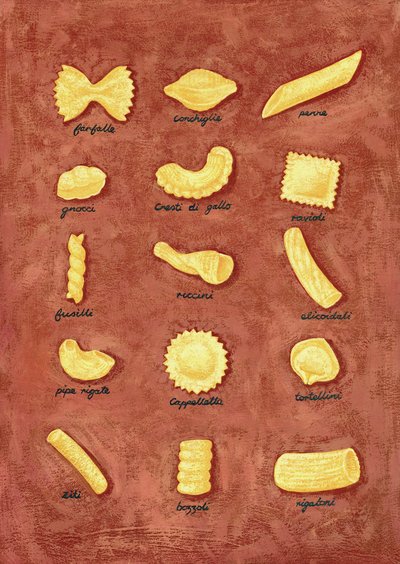 パスタ、2010年（ガッシュ） 作： Annalisa Morrocco