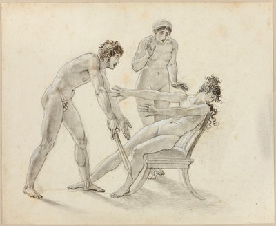 オレステスを拒絶するハーマイオニー 作： Anne-Louis Girodet de Roucy-Trioson