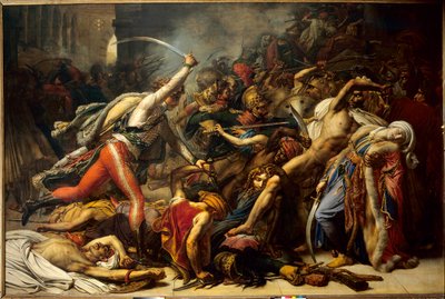 カイロの反乱（10月21日 作： Anne Louis Girodet de Roucy Trioson