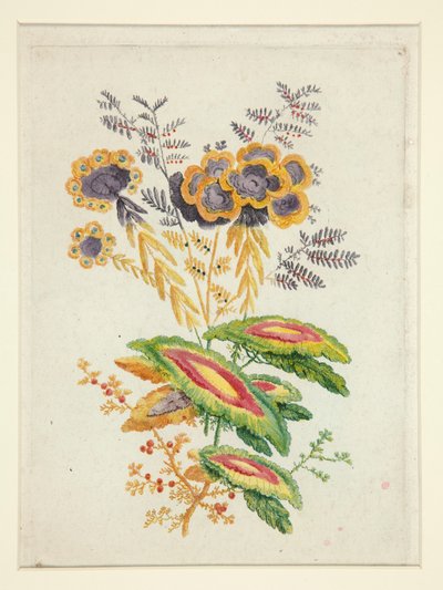 デザイナーやペインターが使用する理想的な花のノートの新しいスイートからの幻想的な花 作： Anne Allen
