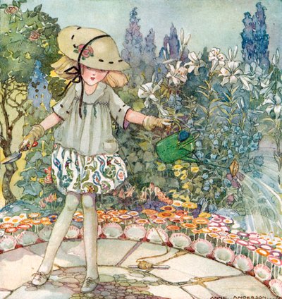 ミストレス・メアリー、全く逆です、あなたの庭はどのように成長しますか 作： Anne Anderson