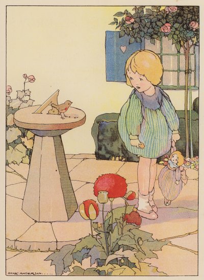 "仕立て屋は誰ですか？" （カラーリトグラフ） 作： Anne Anderson