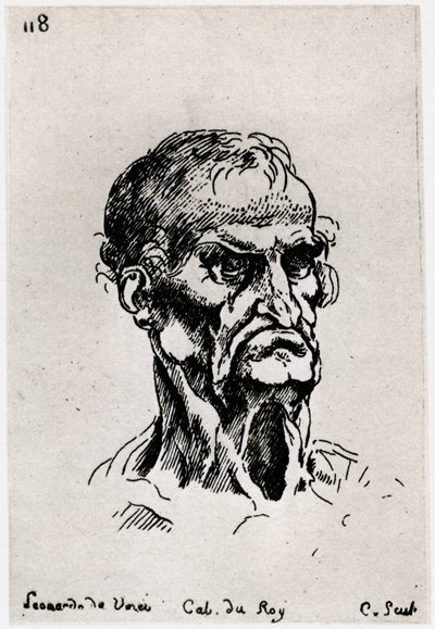 レオナルド・デ・ヴィンチの絵、c1710-1765 1924 作： Anne Claude Philippe de Caylus