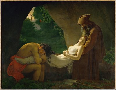 アタラ・オ・トンボーはアタラの葬儀としても知られている。 作： Anne Louis Girodet de Roucy-Trioson