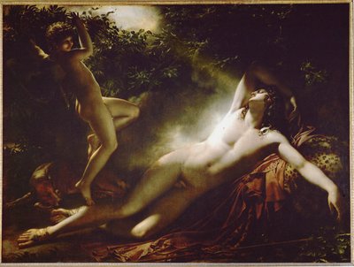 エンディミオン、ムーンエフェクト... 作： Anne Louis Girodet de Roucy-Trioson