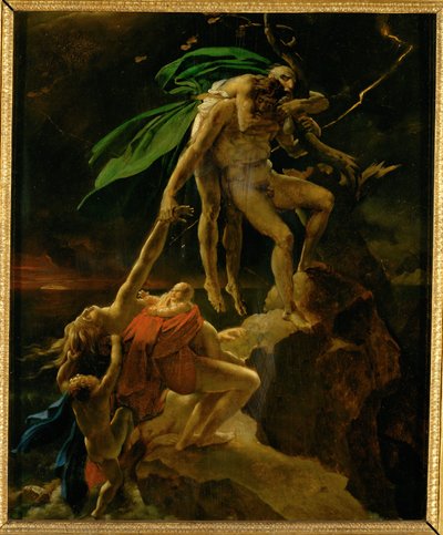 大洪水の情景、エスキース、サロン1814 - 大洪水の情景 ... 作： Anne Louis Girodet de Roucy-Trioson