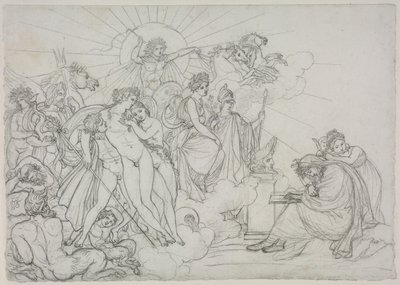 1798年以降、バージルゲオルギクスから農業を統治する神性への召喚。 作： Anne Louis Girodet de Roucy Trioson