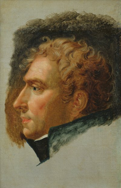 宮殿の元帥、デュロックの肖像 作： Anne Louis Girodet de Roucy Trioson