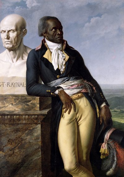 Jean-Baptiste Belley の肖像 (d.1804) サンドミンゴの代議員 作： Anne Louis Girodet de Roucy Trioson