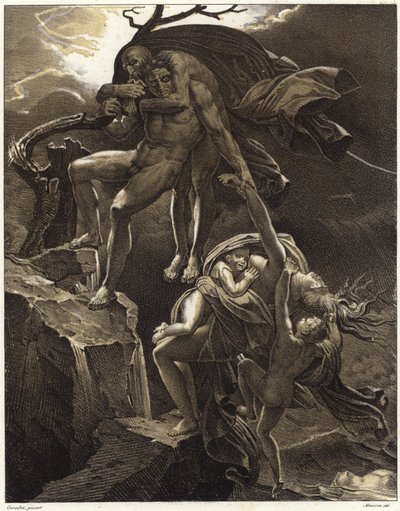 Scene du Deluge 作： Anne Louis Girodet de Roucy Trioson