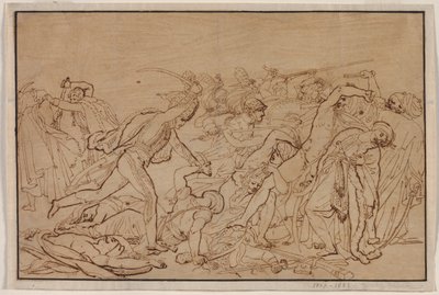カイロの反乱』習作 作： Anne Louis Girodet de Roucy Trioson