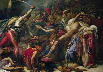 1798年10月21日、カイロでの反乱、1810年（91913の詳細） 作： Anne Louis Girodet de Roucy Trioson